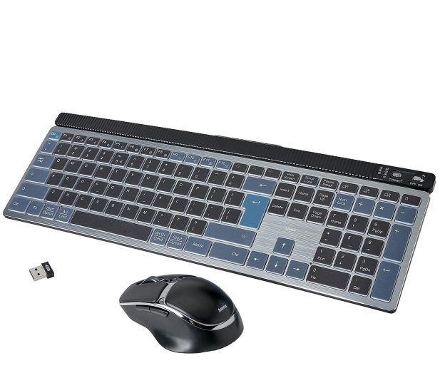 HAMA Zestaw klawiatura i mysz MULTI-DEVICE WKM-750 czarny - 1331338 - zdjęcie 3